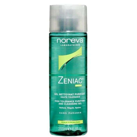 Zeniac Gel Nettoyant Purifiant 200ML Haute Tolerance Visage et Corps 200ML - NOREVA