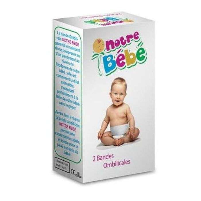 2 Bandes Ombilicales - NOTRE BEBE