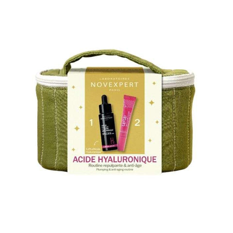 Coffret Serum Booster A L Acide Hyaluronique + Lip Up Soin Volumateur de Levres Offert - NOVEXPERT
