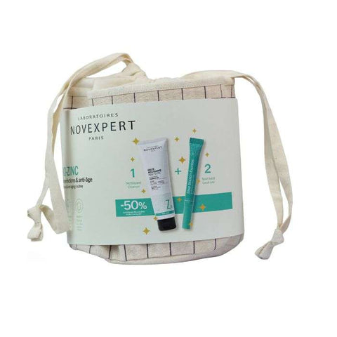Coffret Trio Zinc Gelee Moussante + Stop Bouton - NOVEXPERT