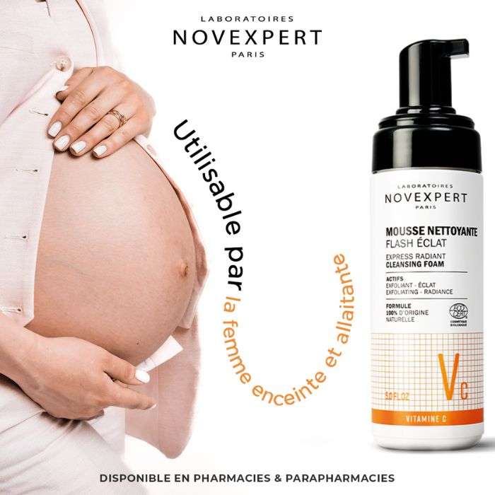 Flash Eclat Mousse Nettoyante 150 ML - NOVEXPERT