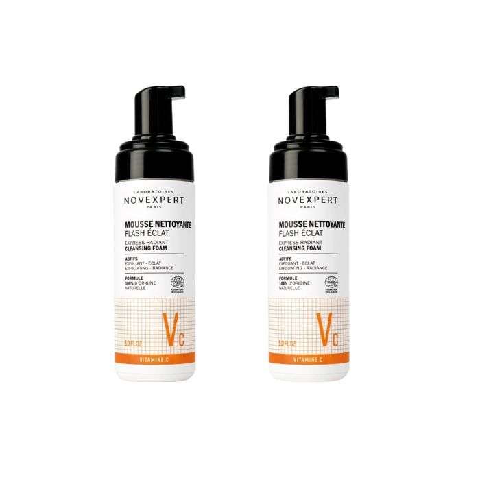 Duo Mousse Nettoyante Flash Eclat 150ML - NOVEXPERT