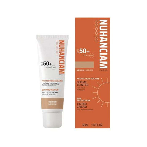 Creme Solaire Teintee Medium SPF 50+ 50ML - NUHANCIAM