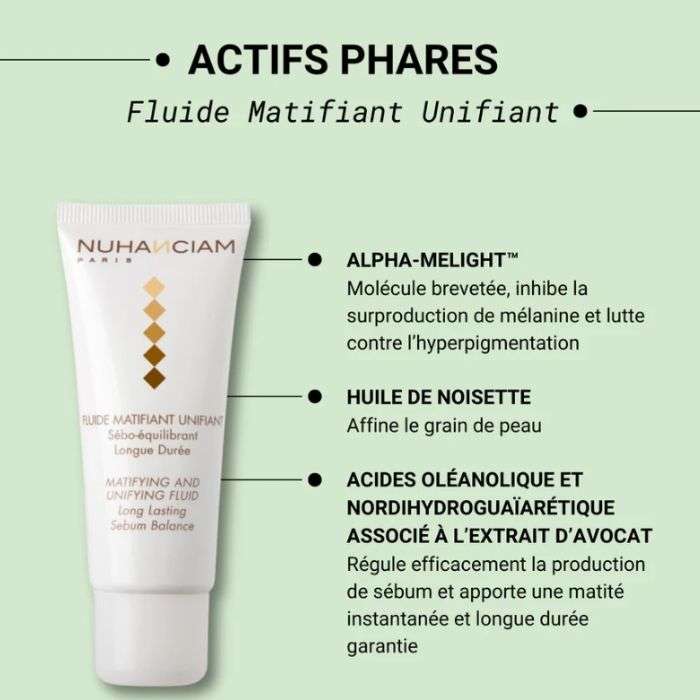 Fluide Matifiant Unifiant 40ML - NUHANCIAM