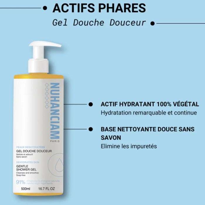 Gel Douche Douceur 500ML - NUHANCIAM