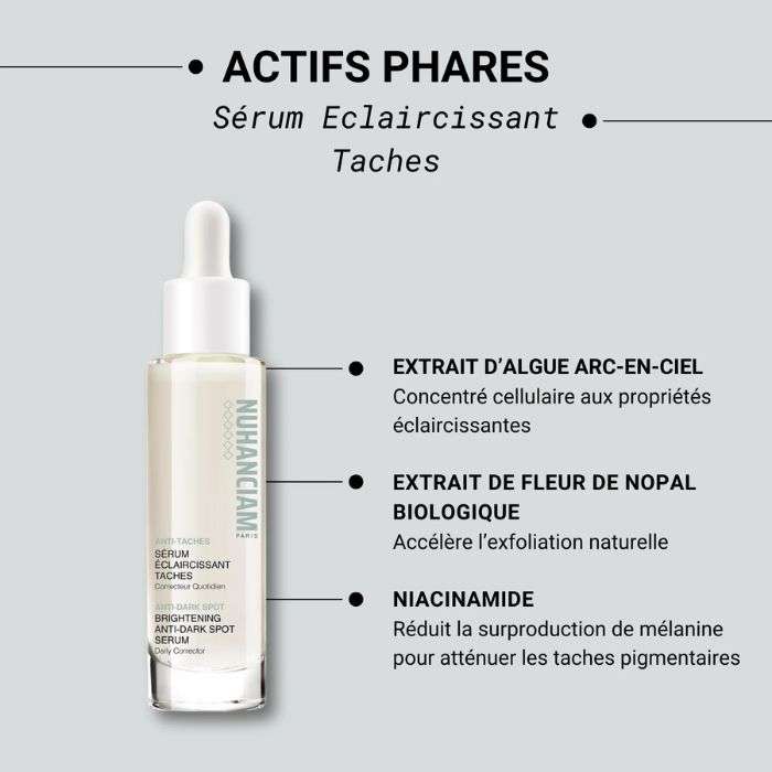 Serum Eclaircissant Anti Taches 30ML - NUHANCIAM