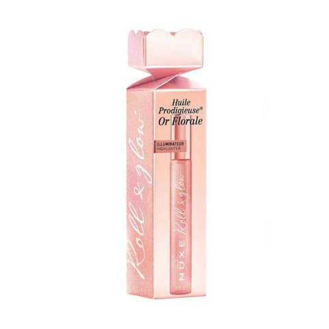 Roll and Glow Huile Prodigieuse Or Florale 8 ML - NUXE