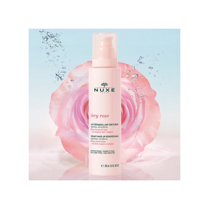 Very Rose Lait Demaquillant Onctueux 200ML - NUXE