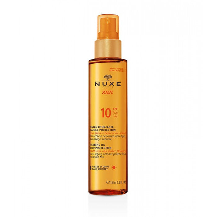 Sun Huile Bronzante Faible Protection Spf10 150 ML - NUXE