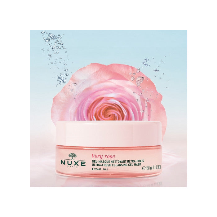 Very Rose Gel-Masque Nettoyant Ultra-Frais - NUXE