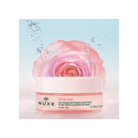 Very Rose Gel-Masque Nettoyant Ultra-Frais - NUXE