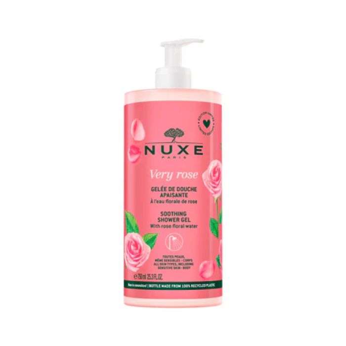 Very Rose Gelee de Douche Apaisante 750ML - NUXE