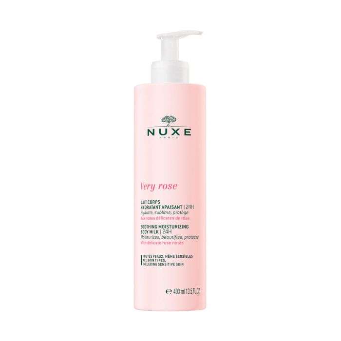 Very Rose Lait Corps Hydratant Apaisant 24H 400 ML - NUXE