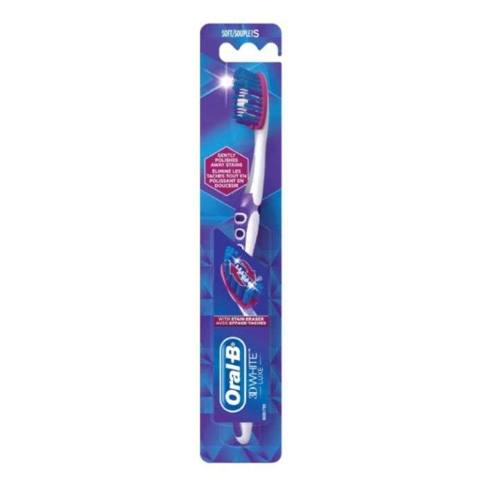 Brosse A Dents 3D White Luxe Souple - ORAL B