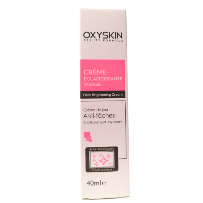 Creme Eclaircissante Visage Anti Taches 40 ML - OXYSKIN