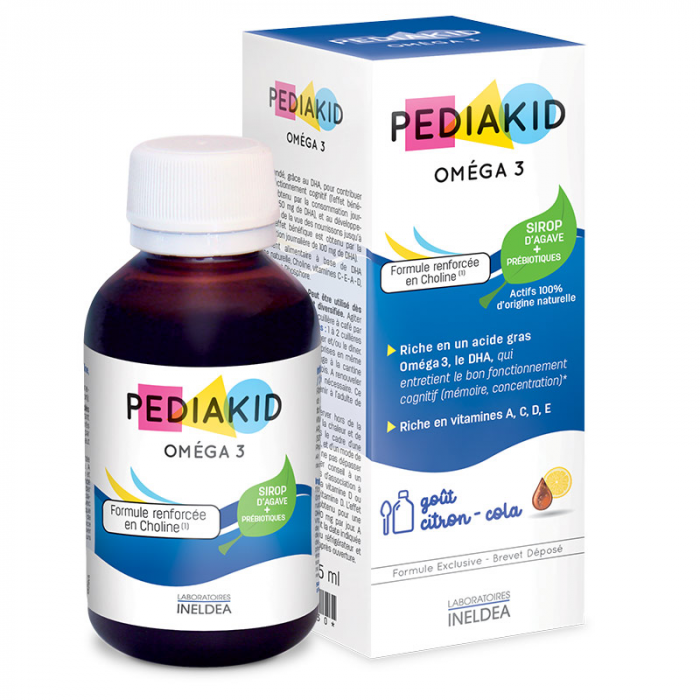 Omega 3 Sirop 125 ML - PEDIAKID