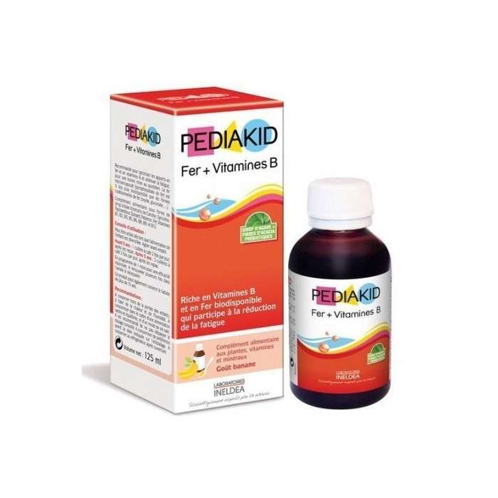 Sirop Fer + Vitamine B Enfants 125ml - PEDIAKID