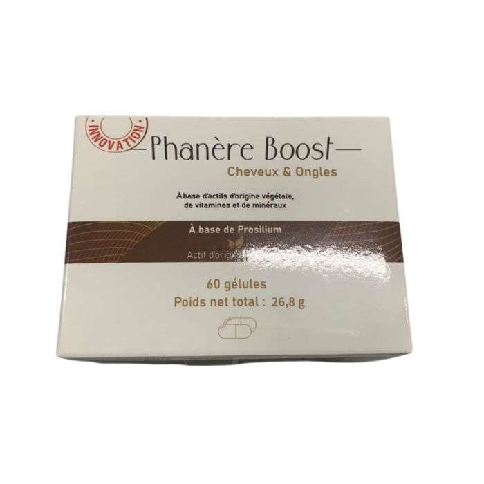 Cheveux et Ongles 60 Gelules - PHANERE BOOST