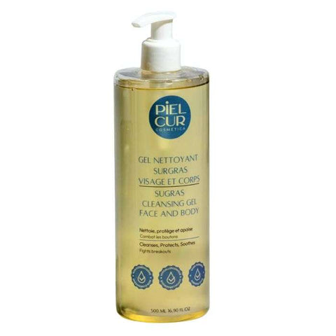 Cosmetica Gel Nettoyant Surgras Visage et Corps 500 ML - PIELCUR