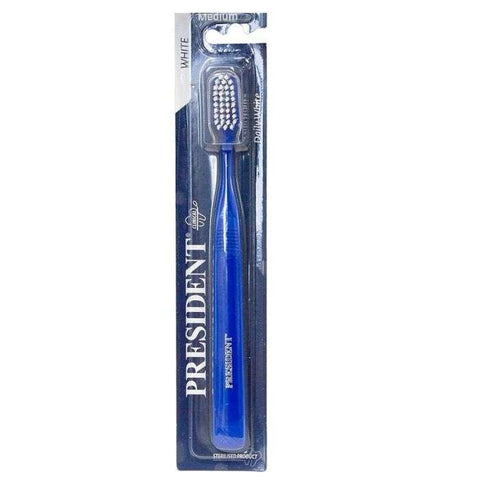 Brosse A Dents Medium White - PRESIDENT