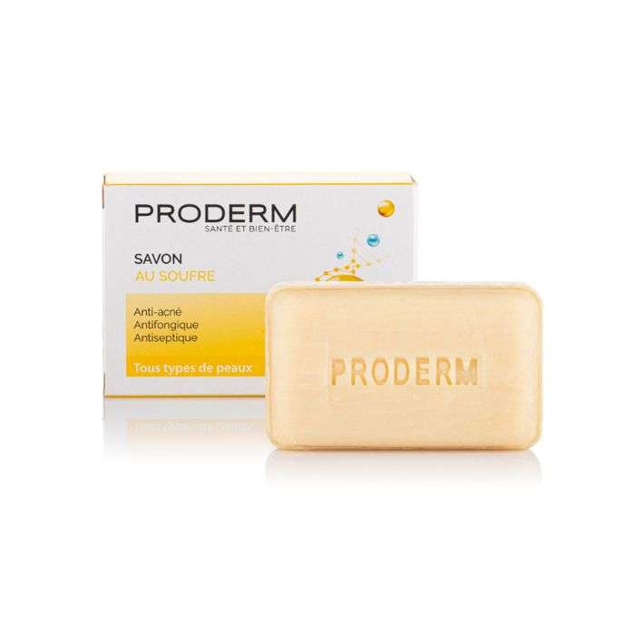Savon au Soufre 90 G - PRODERM