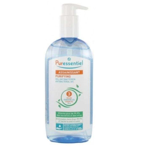 Assainissant Gel Antibacterien Nettoyants Mains aux 3 Huiles Essentielles 250 ML - PURESSENTIEL