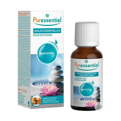 Huile Essentielle pour Diffusion Meditation 30 ML - PURESSENTIEL