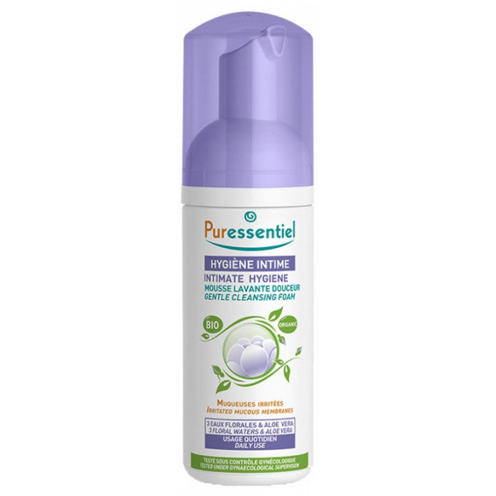 Hygiene Intime Mousse Lavante Douceur 150 ML - PURESSENTIEL