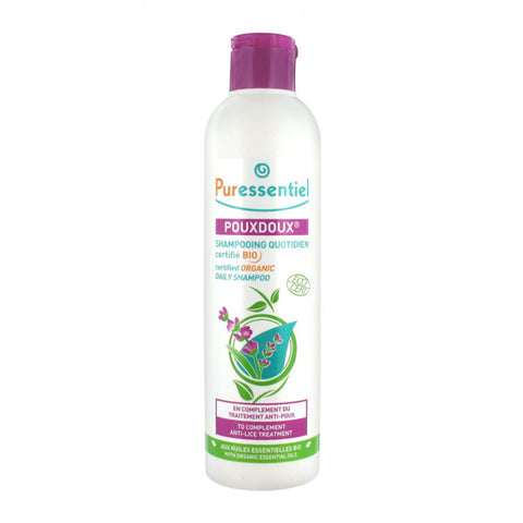 Poux Doux Shampoing Quotidien Poux Doux Certifie BIO 200 ML - PURESSENTIEL