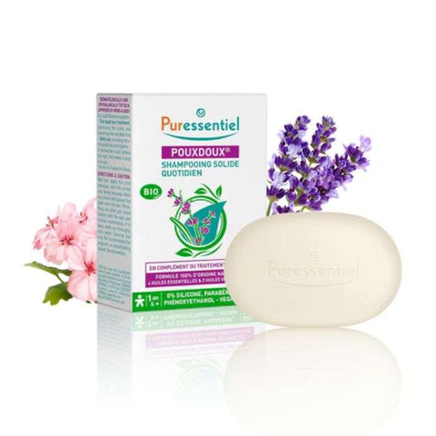 Pouxdoux Shampooing Solide 60 G - PURESSENTIEL