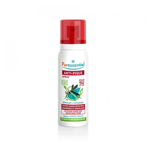 Anti Pique Spray Repulsif + Apaisant 75 ML - PURESSENTIEL