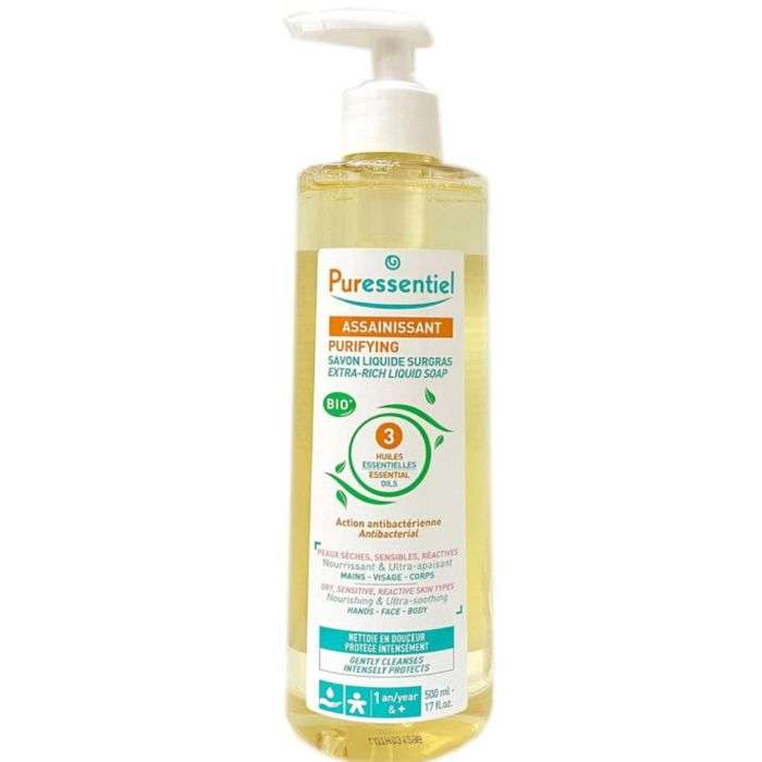 Assainissant Savon Liquide Surgras 500 ML - PURESSENTIEL