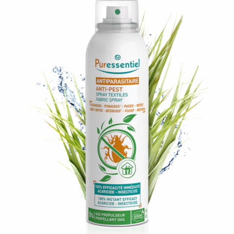 Assainissant Spray Textile Anti Parasitaire 150 ML - PURESSENTIEL