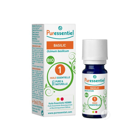 Huile Essentielle Basilic BIO 5 ML - PURESSENTIEL