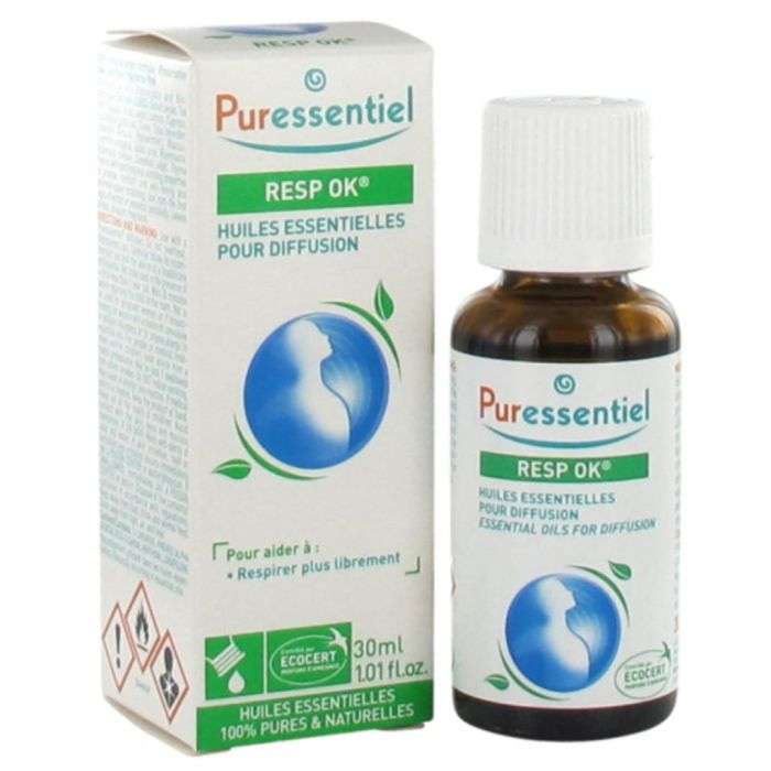 Huiles Essentielles pour Diffusion Respiratoire 30 ML - PURESSENTIEL