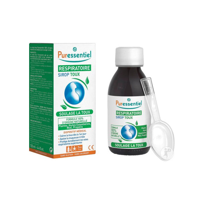 Respiratoir Sirop Toux 125 ML - PURESSENTIEL