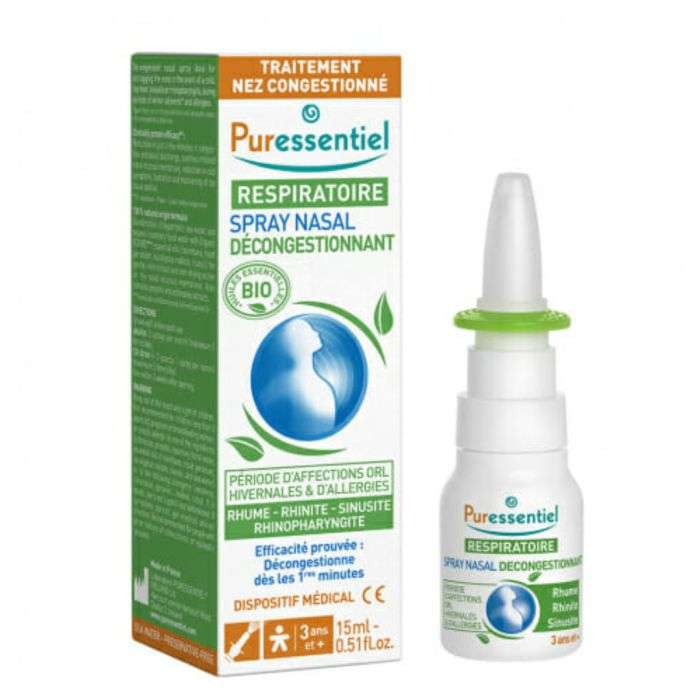 Respiratoire Spray Nasal Decongestionnant 15 ML - PURESSENTIEL