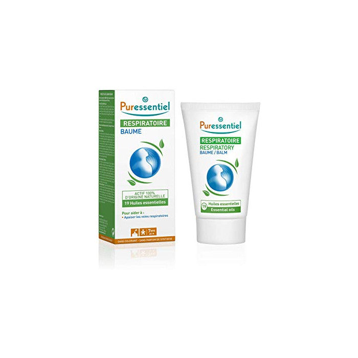 Respiratoir Ok Baume de Massage aux 19 Huiles Essentielles 50 ML - PURESSENTIEL