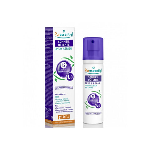 Sommeil Detente Spray Aerien 12 Huiles Essentielles 75ML - PURESSENTIEL