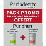 Pack Puriphan Masque Ultra Reparateur 200ML + Shampoing Energisant 200ML Offert - PURIADERM