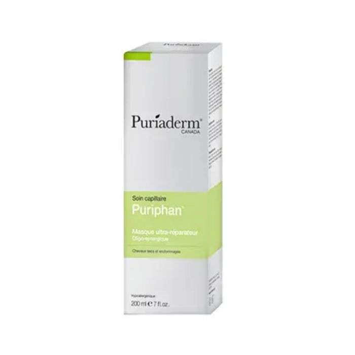 Pack Puriphan Masque Ultra Reparateur 200ML + Shampoing Energisant 200ML Offert - PURIADERM