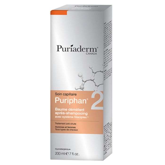 Puriphane2 Baume Demelant Apres Shampooing Hommes Femmes 200 ML - PURIADERM