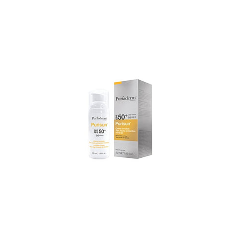 Purisun Creme Solaire Invisible Spf50+ 50 ML - PURIADERM