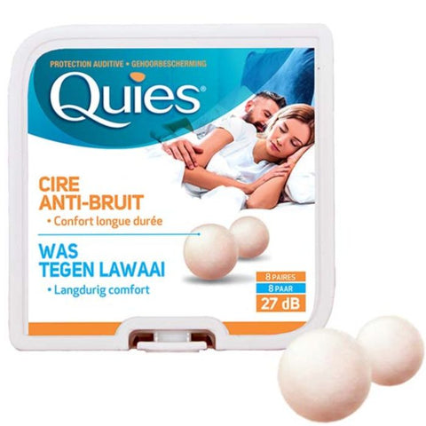 Protection Auditive en Cire 8 Paires - QUIES