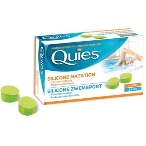 Silicone Natation Adulte 3 Paires - QUIES