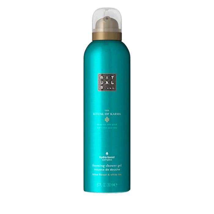 The Rituals of Karma Mousse de Douche Fleur de Lotus et the Blanc 200ML - RITUALS