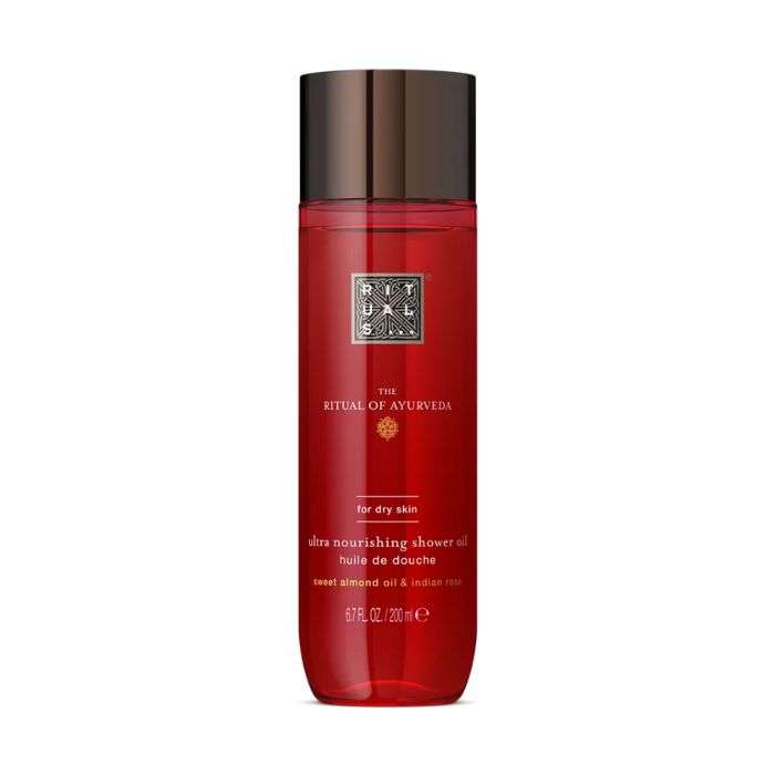 The Ritual of Ayurveda Huile de Douche Ultra Nourrissante Sweet Almond Oil and Indian Rose - RITUALS