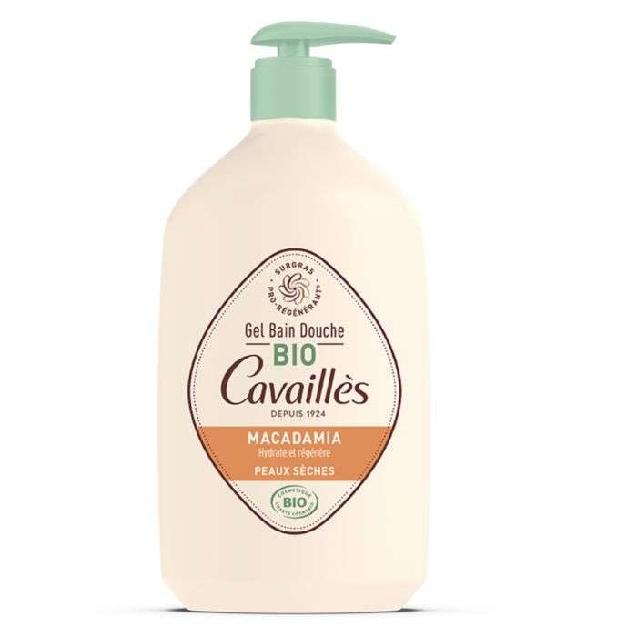 Gel Bain et Douche Huile de Macadamia BIO 1 Litre - ROGE CAVAILLES