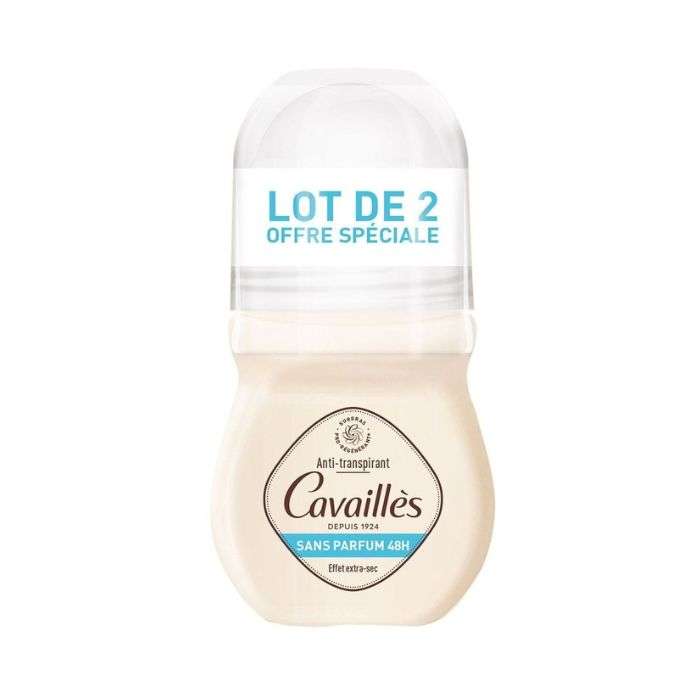Offre Speciale Lot de 2 Anti Transpirant sans Parfum 48H 50ML le 2 Eme A -25% - ROGE CAVAILLES