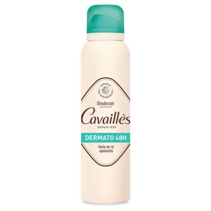 Deodorant Dermato Spray 48H Huile de Riz Apaisante 150 ML - ROGE CAVAILLES